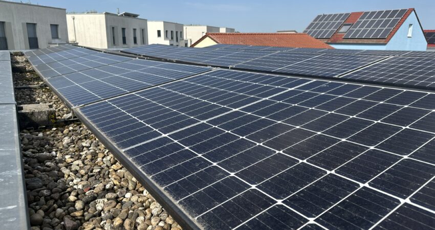 PV Anlage auf Dach